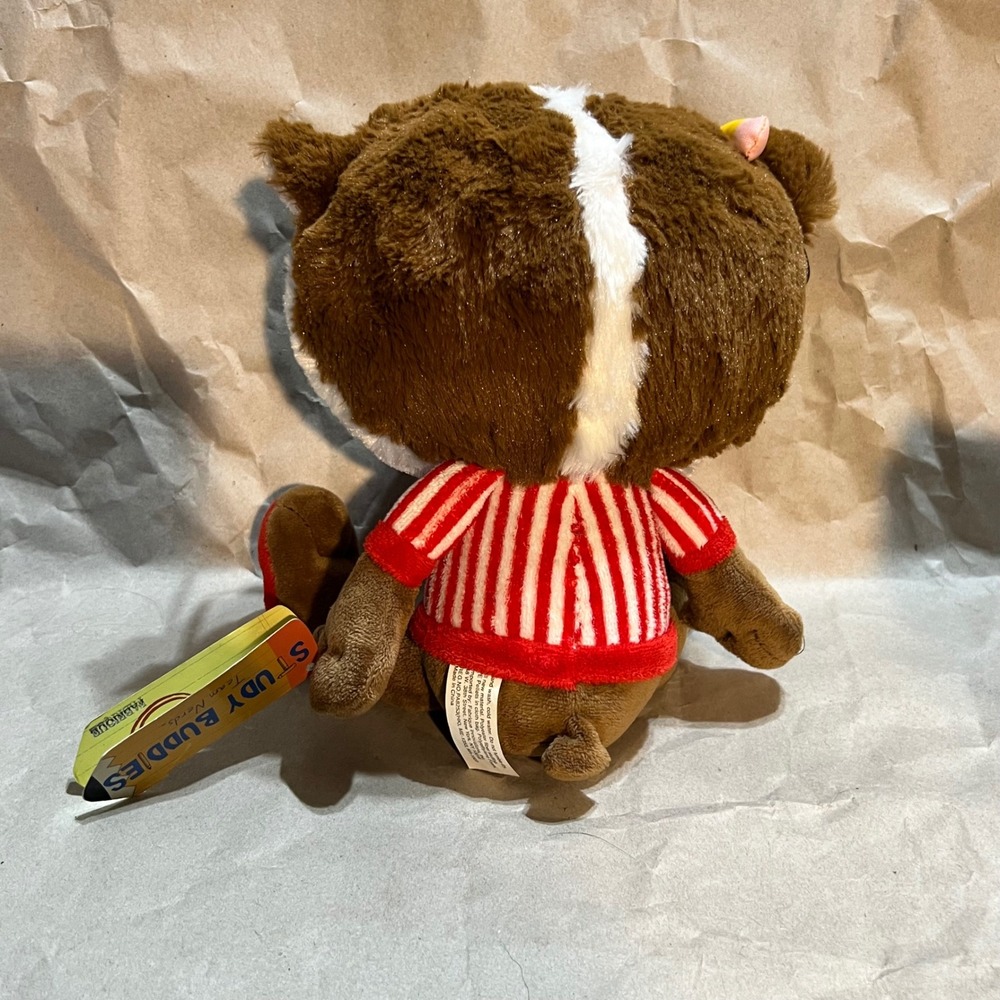 Fabrique Innovations Wisconsin Bucky Badger Plush Study Buddies Team Nerds Brown - Picture 5 of 8